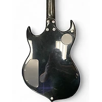 Used Silvertone PAUL STANLEY Black Solid Body Electric Guitar