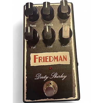 Used Friedman Dirty Shirley Overdrive Effect Pedal