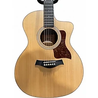 Used Taylor 214CE Natural Acoustic Electric Guitar