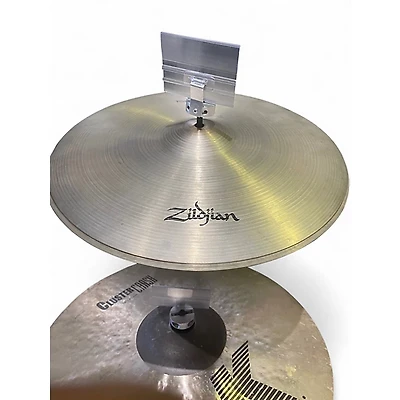 Used Zildjian 14in Quick Beat Hi Hat Pair Cymbal