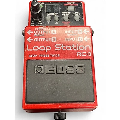 Used BOSS RC3 Loop Station Pedal
