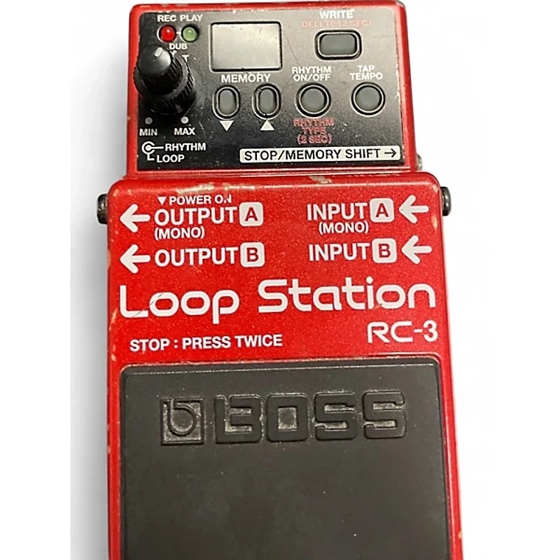 Used BOSS RC3 Loop Station Pedal