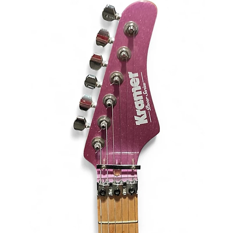 Used Kramer PACER Pink Solid Body Electric Guitar