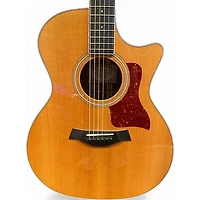 Used Taylor 414CE Natural Acoustic Electric Guitar