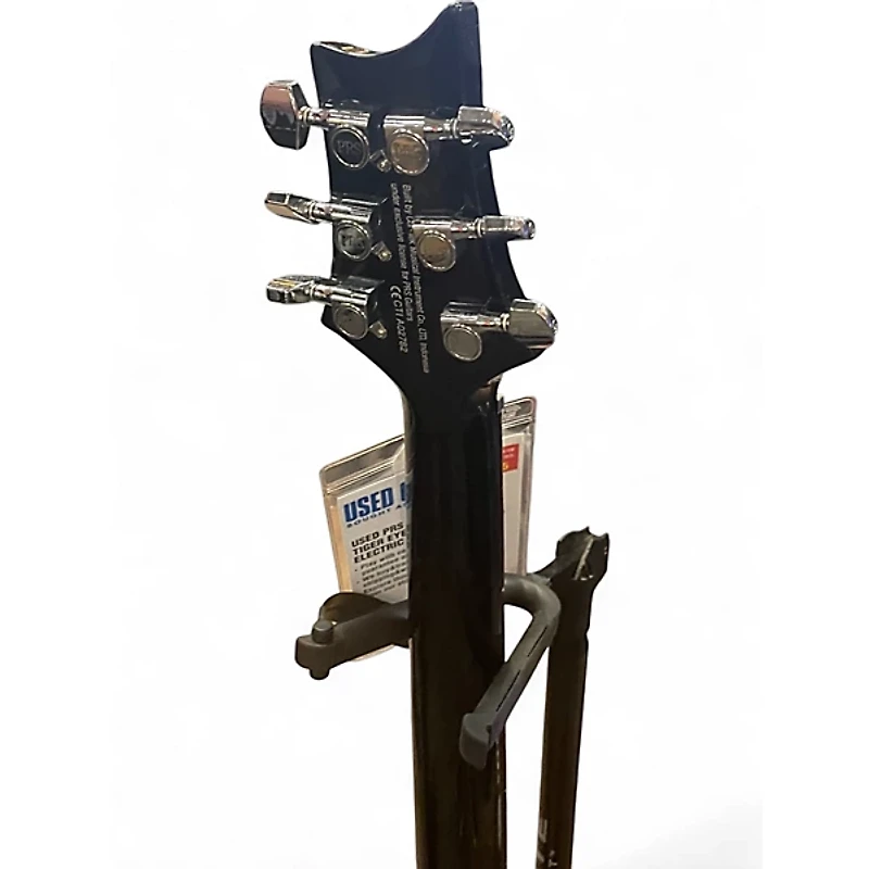 Used PRS SE Custom 24 Tiger Eye Solid Body Electric Guitar