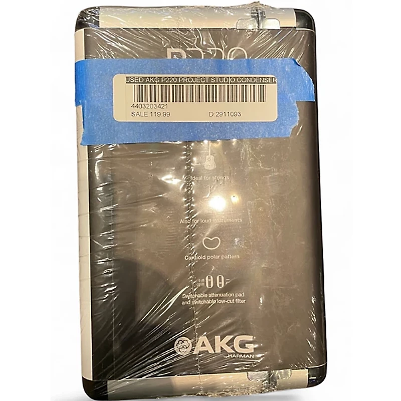 Used AKG P220 Project Studio Condenser Microphone