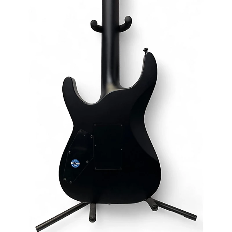 Used ESP LTD Black Metal Black Solid Body Electric Guitar