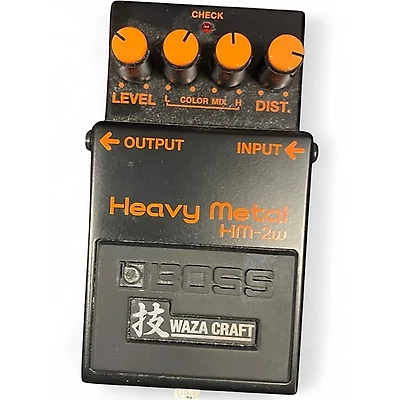 Used BOSS HM2 Heavy Metal Effect Pedal