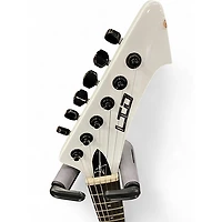 Used ESP LTD James Hetfield Snakebyte Snow White Solid Body Electric Guitar