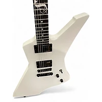 Used ESP LTD James Hetfield Snakebyte Snow White Solid Body Electric Guitar