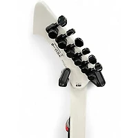 Used ESP LTD James Hetfield Snakebyte Snow White Solid Body Electric Guitar