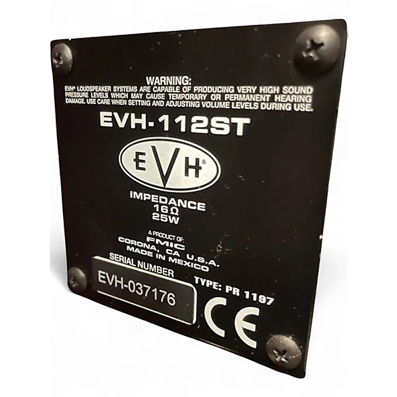 Used EVH 5150 112ST 1x12 Guitar Cabinet
