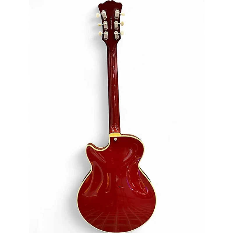 Used D'Angelico EXCEL - SS TOUR Wine Red Hollow Body Electric Guitar