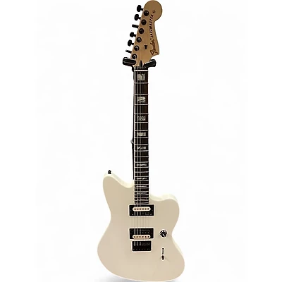 Used Fender Jim Root Signature Jazzmaster White Solid Body Electric Guitar