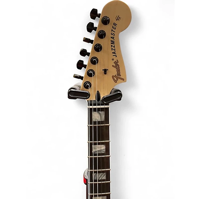 Used Fender Jim Root Signature Jazzmaster White Solid Body Electric Guitar