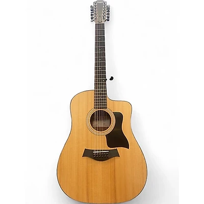 Used Taylor 150ce Natural 12 String Acoustic Electric Guitar