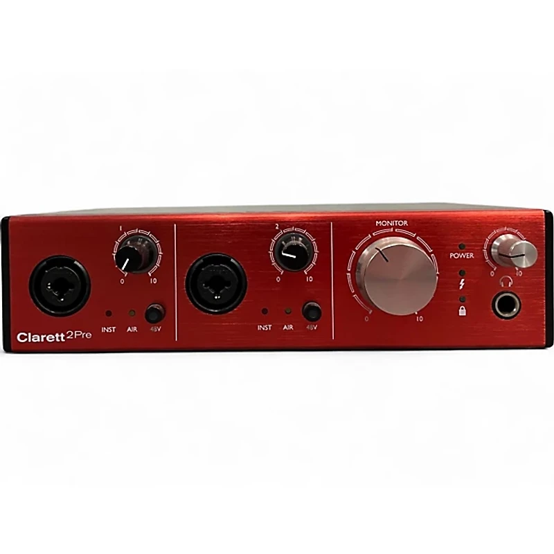 Used Focusrite Clarett 2Pre Audio Interface
