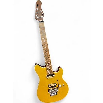 Used Firefly FFMN Yellow Solid Body Electric Guitar