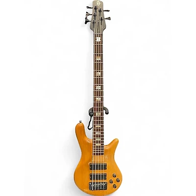 Used Spector Euro 5LX Natural Electric Bass Guitar