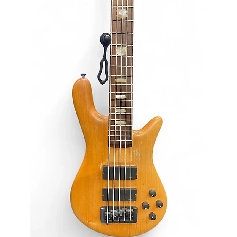 Used Spector Euro 5LX Natural Electric Bass Guitar