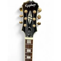 Used Epiphone Les Paul Custom Black Solid Body Electric Guitar