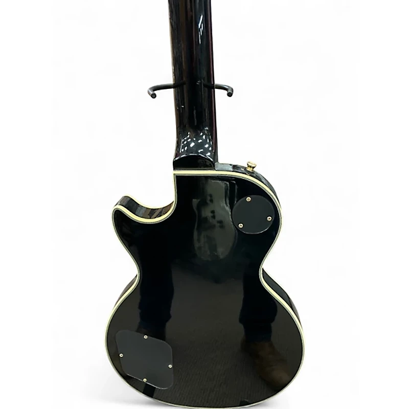 Used Epiphone Les Paul Custom Black Solid Body Electric Guitar