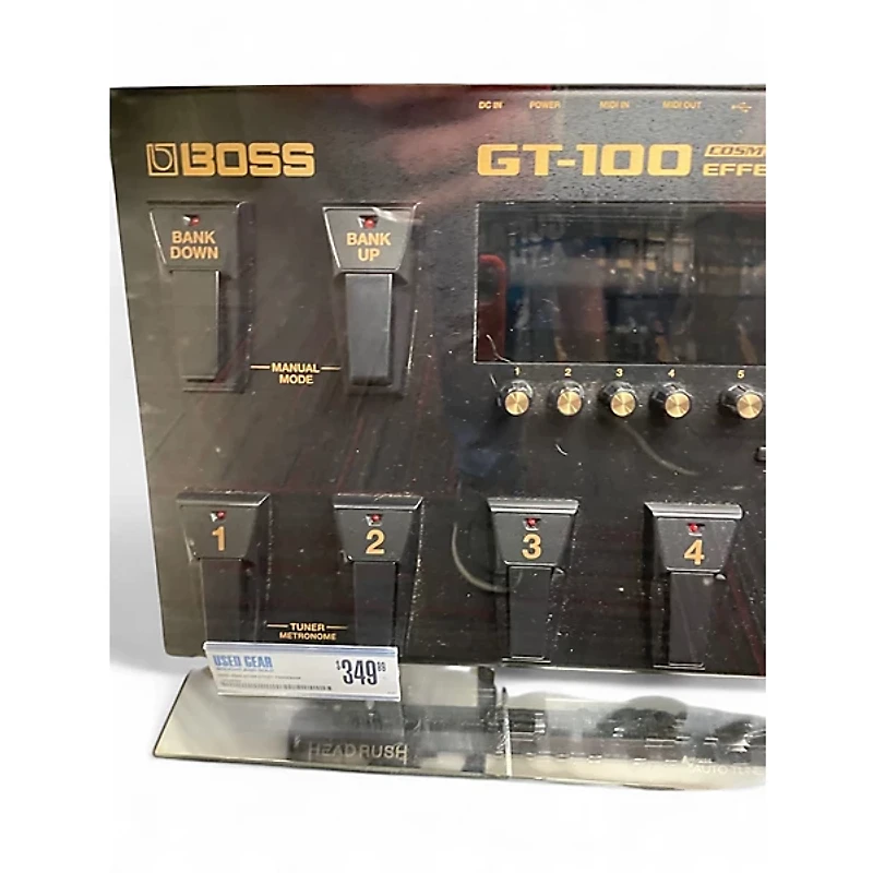 Used BOSS GT100 Effect Processor