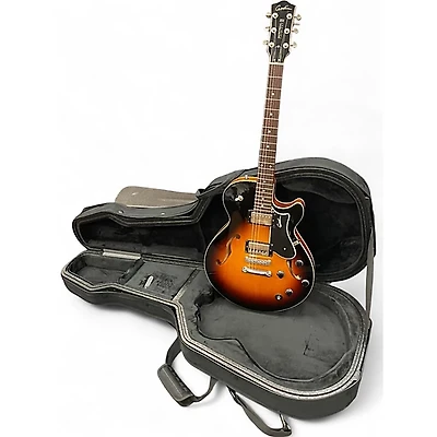 Used Godin Montreal Premier  2 Color Sunburst Hollow Body Electric Guitar