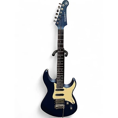 Used Yamaha PAC612VIIX MATTE SILK BLUE Solid Body Electric Guitar