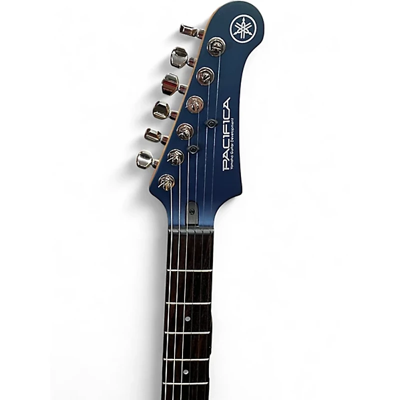Used Yamaha PAC612VIIX MATTE SILK BLUE Solid Body Electric Guitar