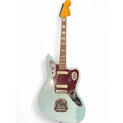 Used Squier Classic Vibe JAGUAR Daphne Blue Solid Body Electric Guitar