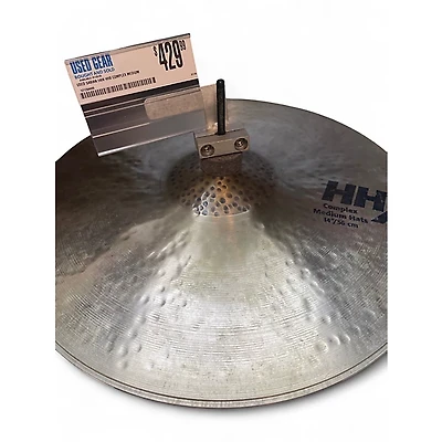 Used SABIAN 14in HHX Complex Medium Hats Cymbal
