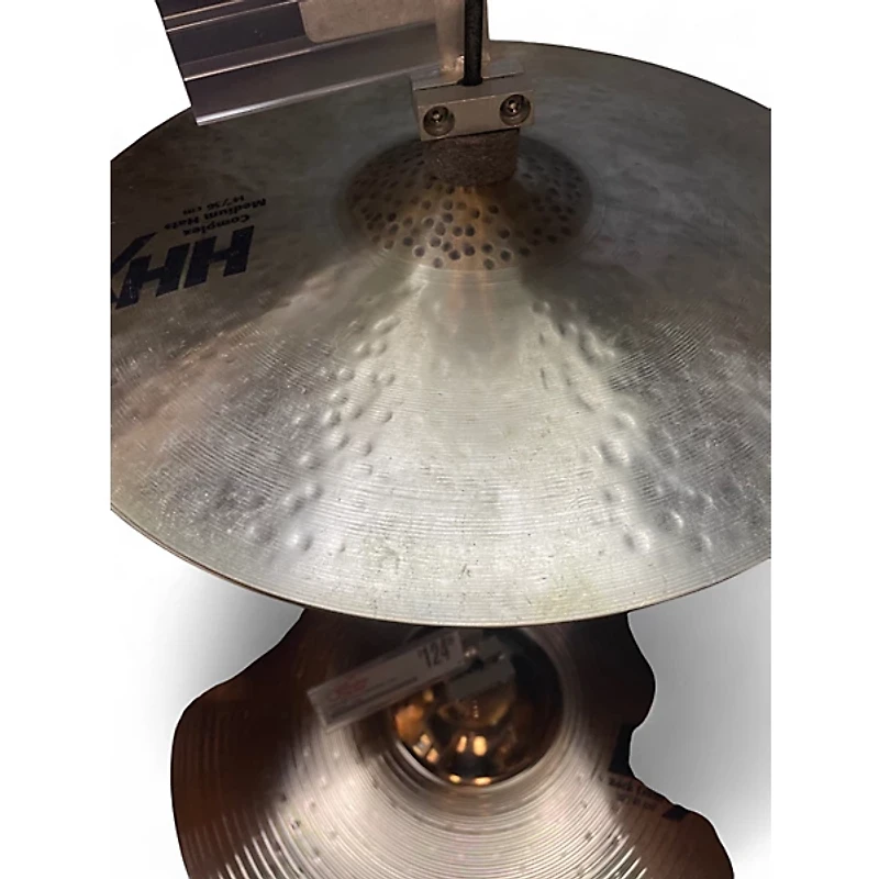 Used SABIAN 14in HHX Complex Medium Hats Cymbal