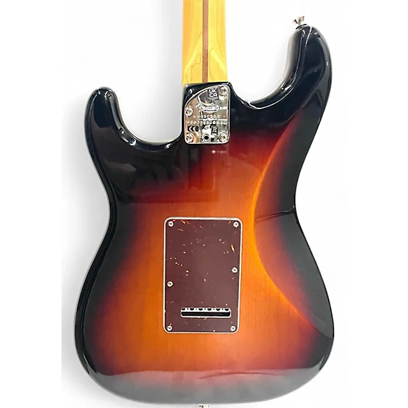 Used 2021 Fender American Professional II Stratocaster 3 Tone Sunburst Solid Body Electric Guitar