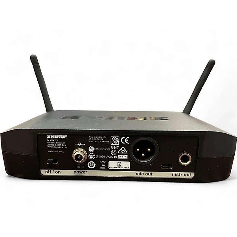 Used Shure GLXD4 SM58 Handheld Wireless System