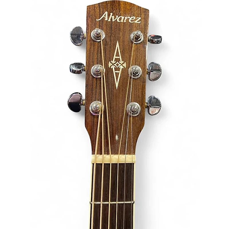Used Alvarez ABT60E Artist Series Baritone Natural Acoustic Electric Guitar