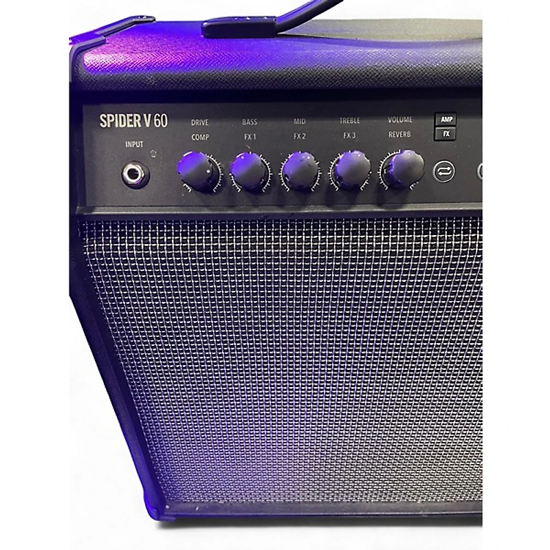 Used Line 6 Spider V 60 1x10 Guitar Combo Amp