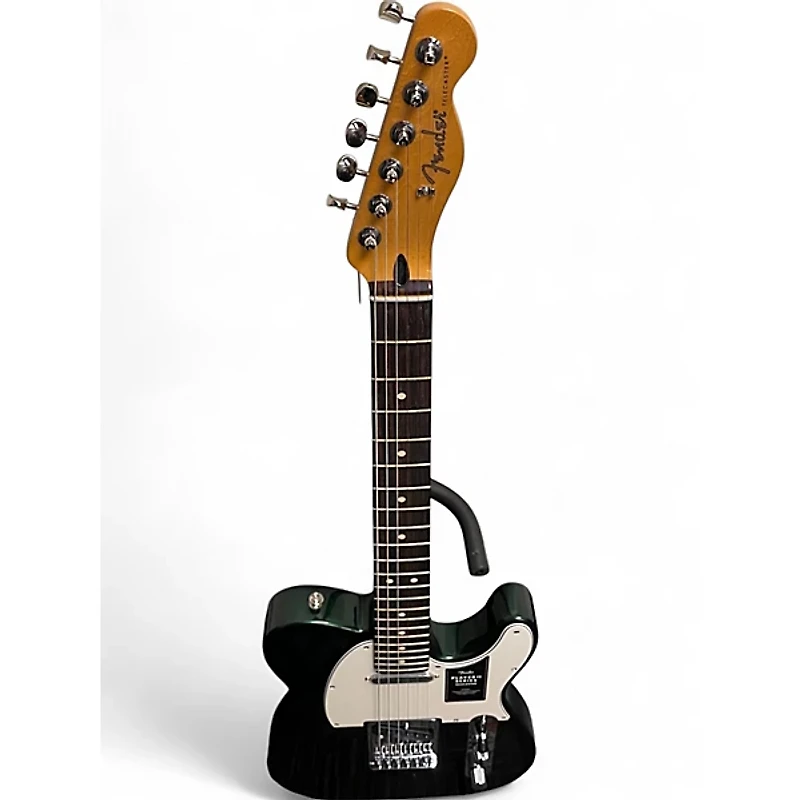 Used Fender Player II Telecaster British Racing Green Solid Body Electric Guitar