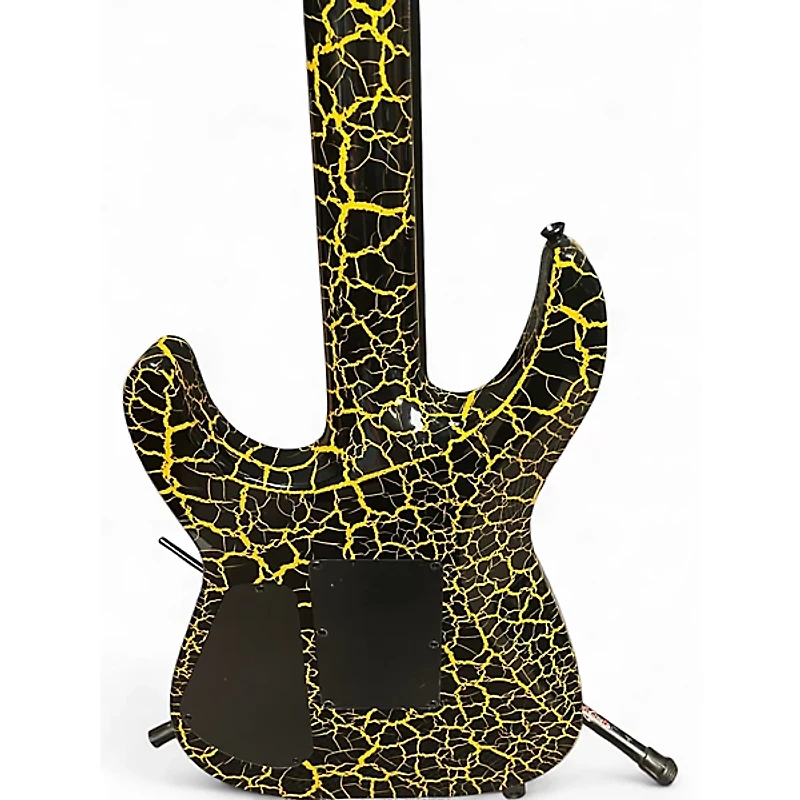 Used Jackson Soloist SL3 Yellow Crackle Solid Body Electric Guitar