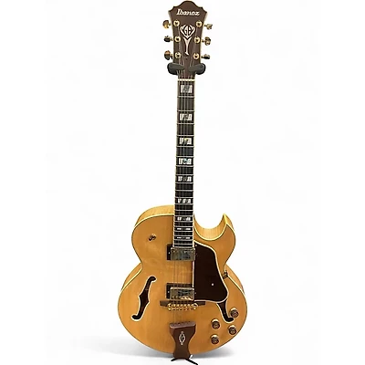 Used Ibanez LGB30 George Benson Signature Natural Hollow Body Electric Guitar