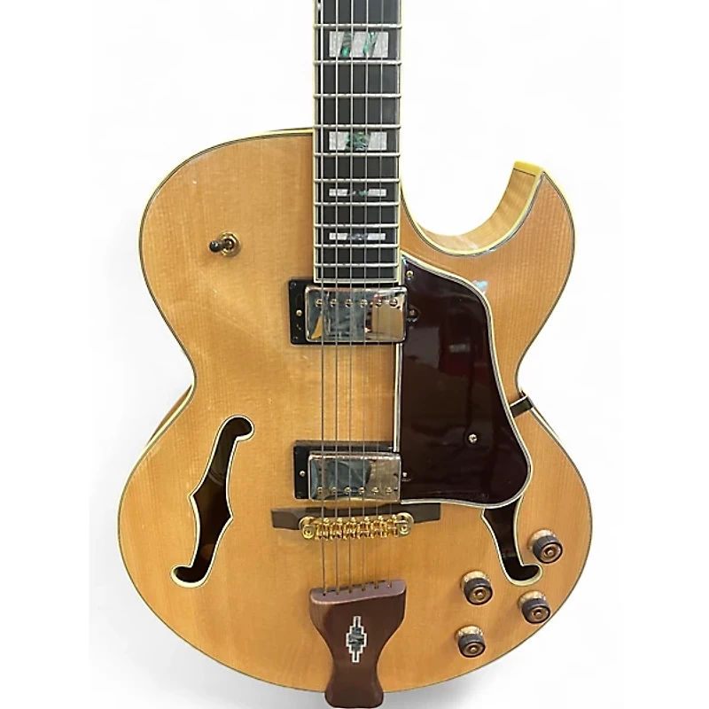 Used Ibanez LGB30 George Benson Signature Natural Hollow Body Electric Guitar