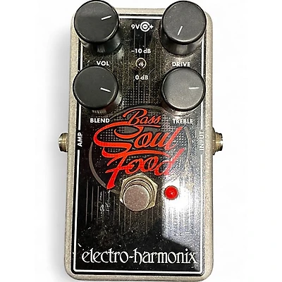 Used Electro-Harmonix Bass Soul Food Overdrive Bass Effect Pedal
