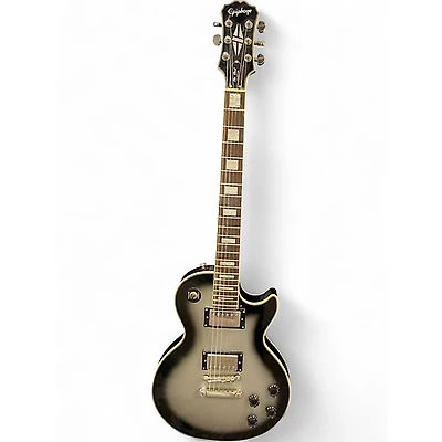 Used Epiphone LES PAUL CUSTOM SILVERBURST Solid Body Electric Guitar