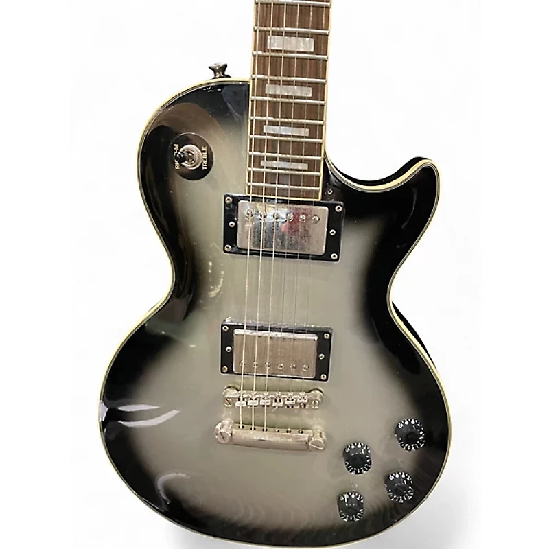 Used Epiphone LES PAUL CUSTOM SILVERBURST Solid Body Electric Guitar