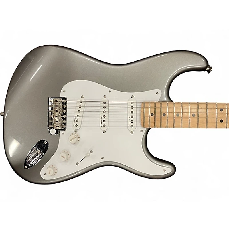 Used Fender Artist Series Eric Clapton Stratocaster Pewter Solid Body Electric Guitar