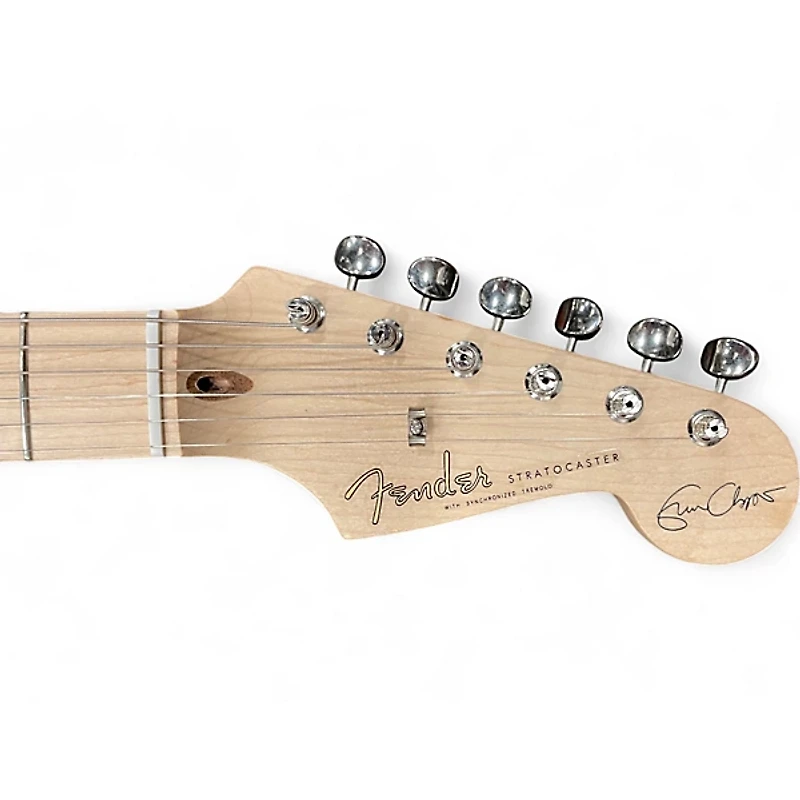 Used Fender Artist Series Eric Clapton Stratocaster Pewter Solid Body Electric Guitar