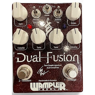 Used Wampler Dual Fusion Tom Quayle Signature Overdrive Effect Pedal