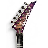 Used Jackson SL2Q Pro Series Soloist Purple Solid Body Electric Guitar