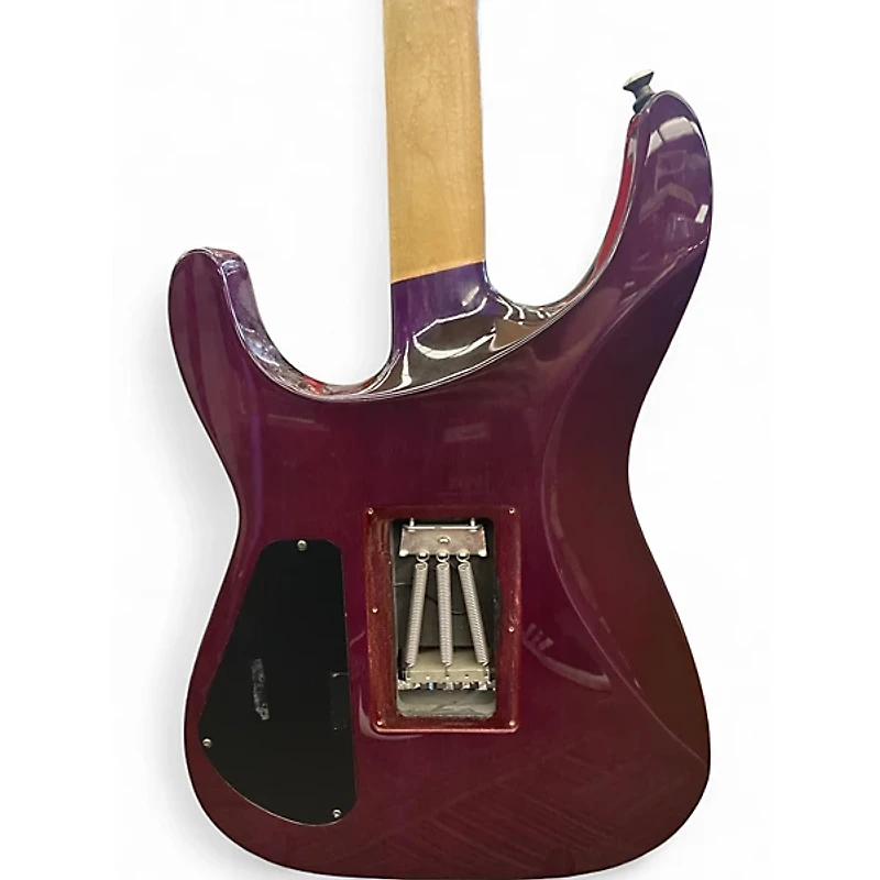 Used Jackson SL2Q Pro Series Soloist Purple Solid Body Electric Guitar