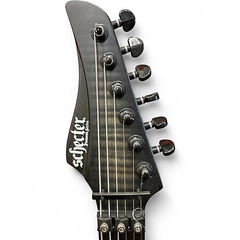 Used Schecter Guitar Research Banshee Charcoal Solid Body Electric Guitar